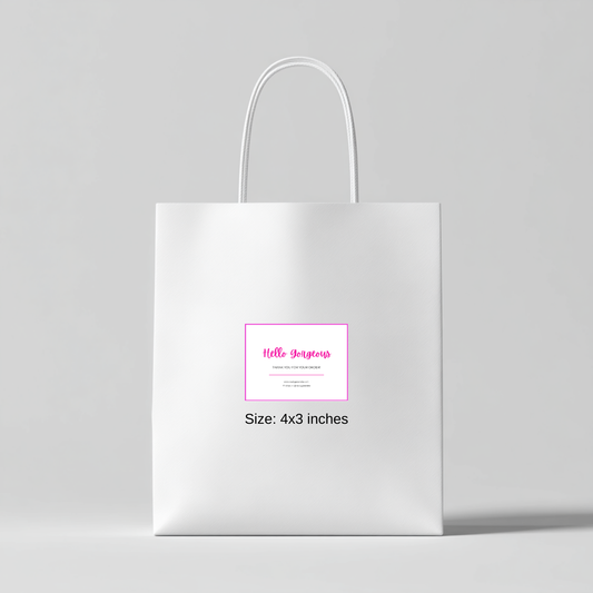 Packaging Sticker Labels (10)