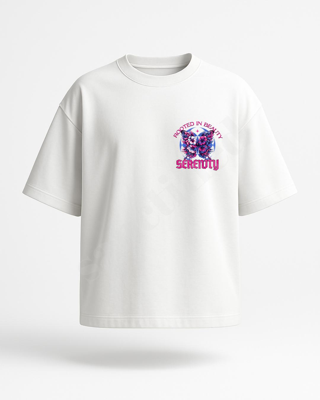 "Rooted in Beauty: SERENITY" – Oversized T-Shirt