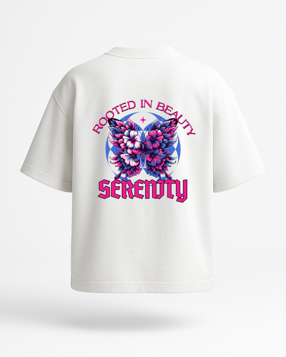 "Rooted in Beauty: SERENITY" – Oversized T-Shirt