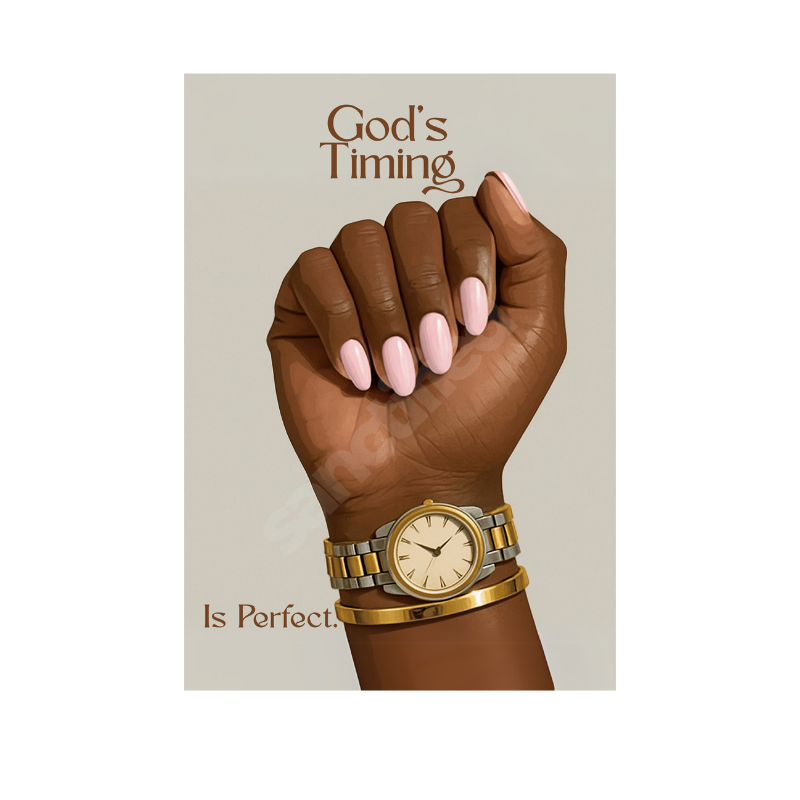 God's Timing is Perfect – Wall Art Print