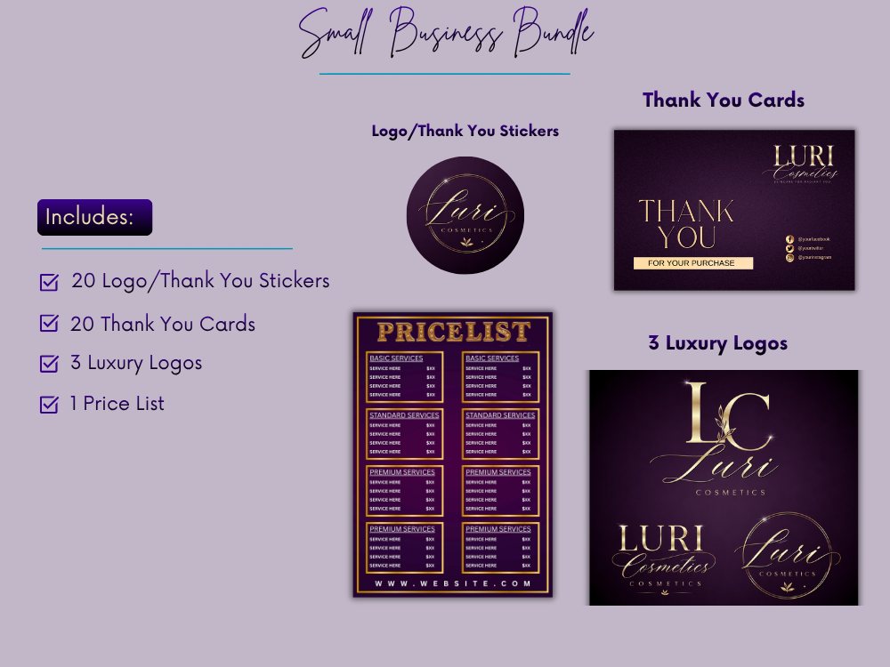 Small Business Branding Bundles