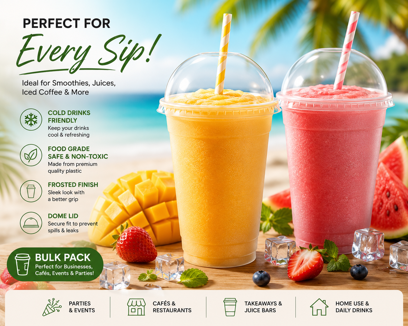 Personalized Disposable Plastic Cups